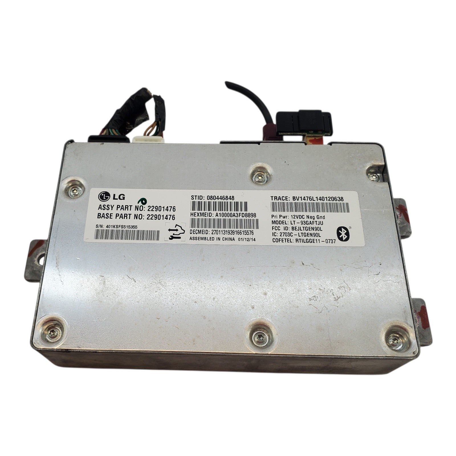 12 13 14 15 16 CHEVROLET IMPALA ONSTAR COMMUNICATION CONTROL MODULE 22901476 OEM