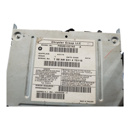 07-14 Dodge Chrysler Jeep High Speed Radio CD Dvd P05091327AE SAR32