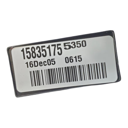 GM 15835175 Temperature Control from 2006 Pontiac GRAND PRIX 10916606