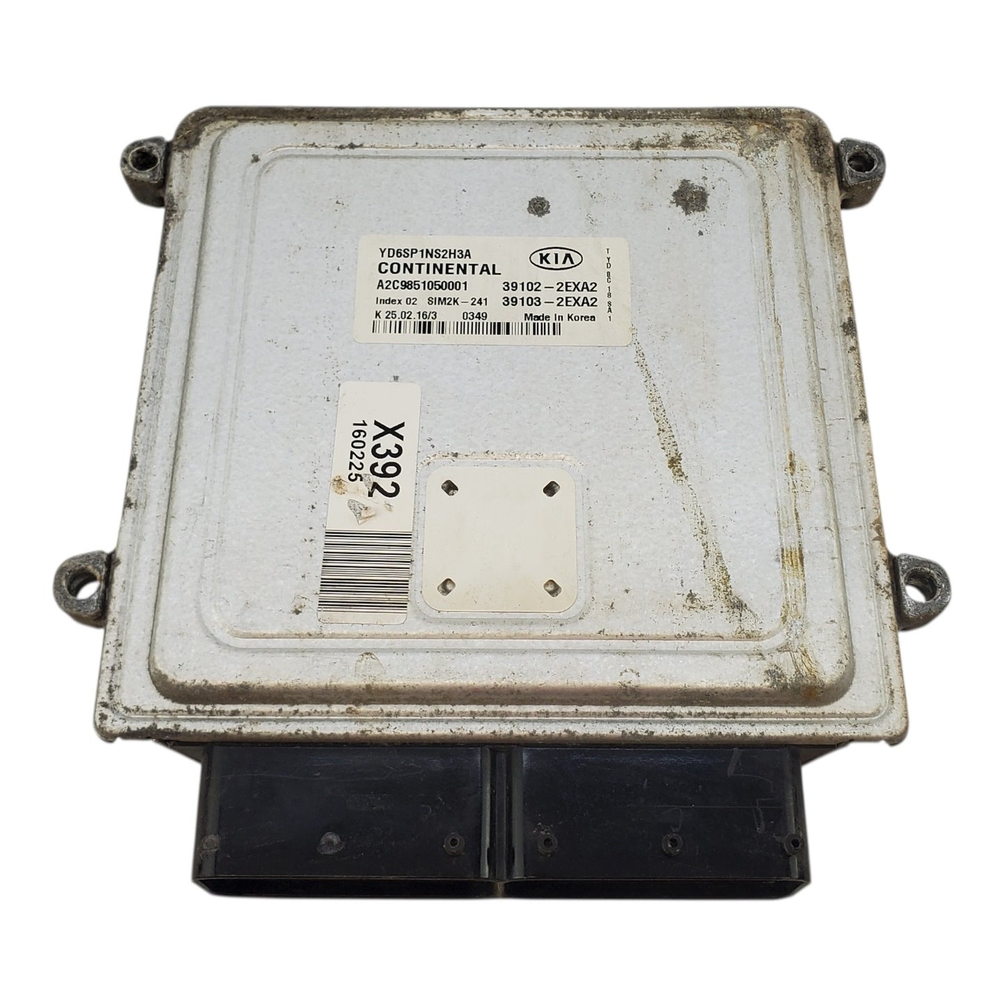 2016 Kia Forte 1.8 Auto ECM ECU Engine Computer Module | 39102-2EXA2