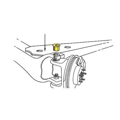 1987-2017 Ford Front Alignment Caster / Camber Bushing