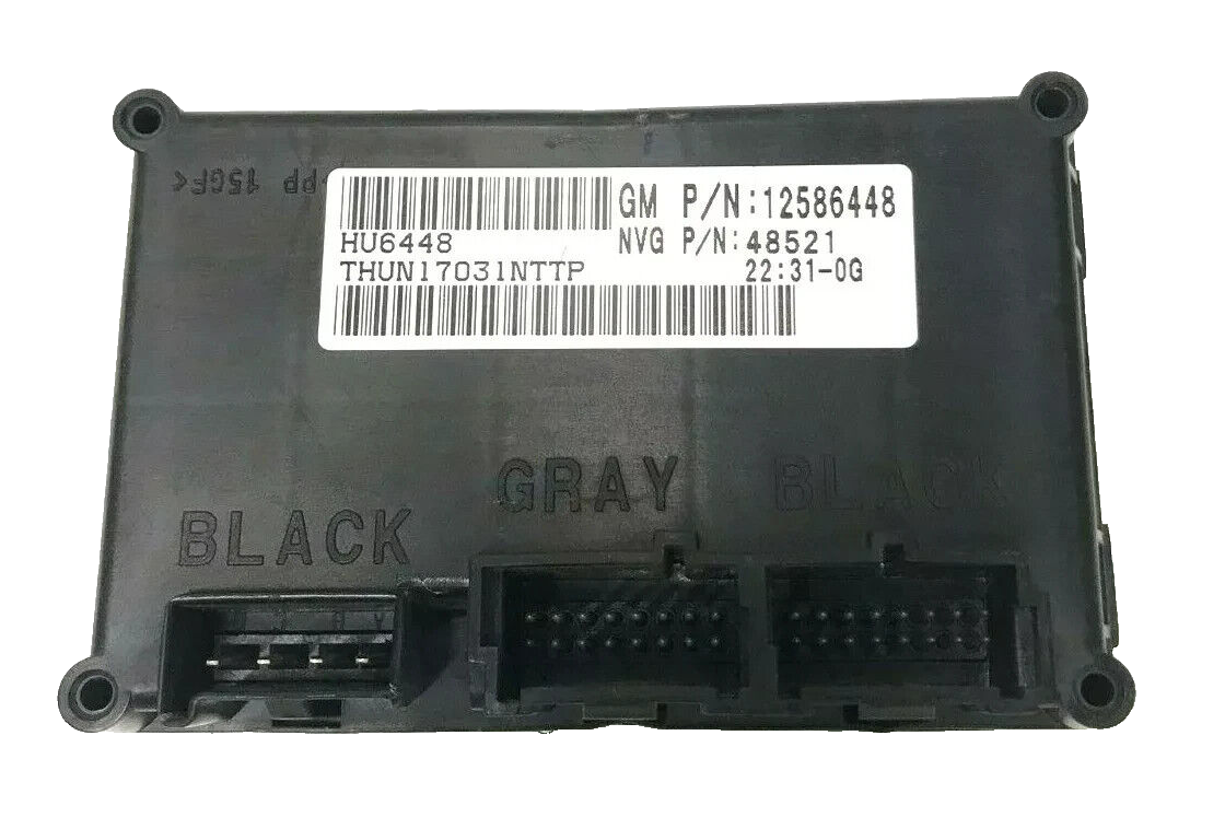 VIN Programmed 02-05 Trailblazer Envoy Bravada Transfer Case Module 12586448