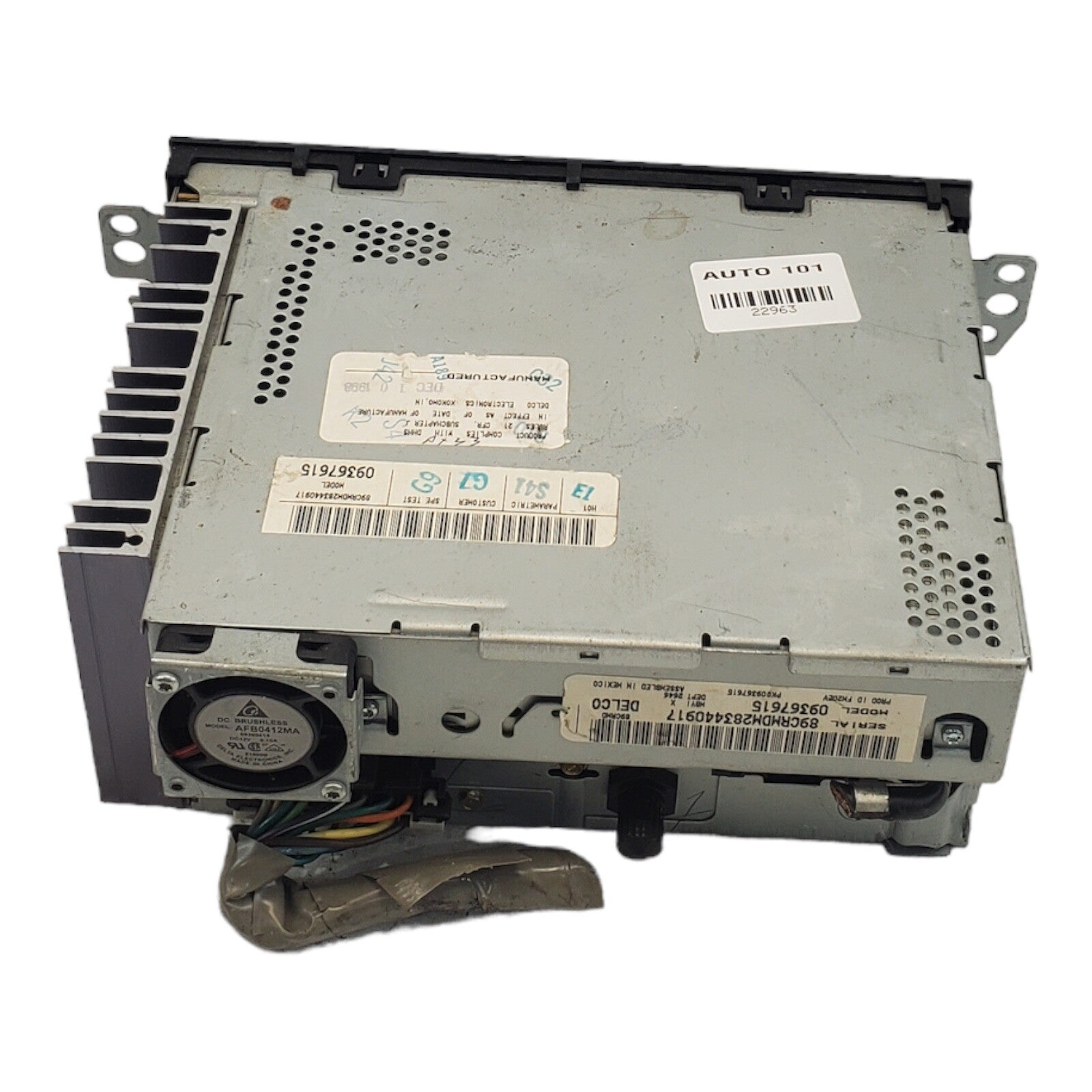 98 Chevrolet Astrovan Audio Equipment Radio 09367615