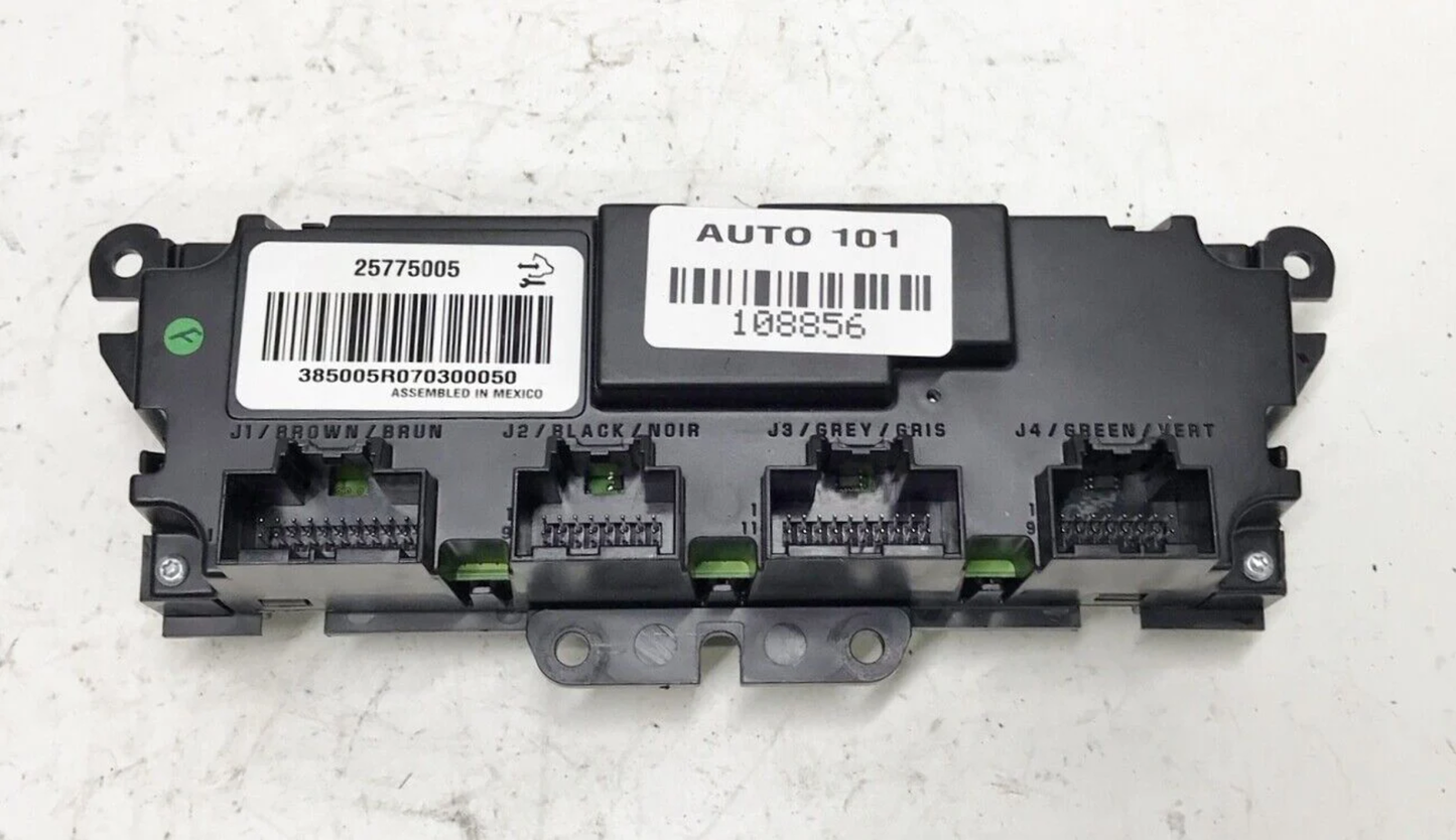 2007-2010 Saturn Outlook Heater AC Temp Climate Control 25775005 GM