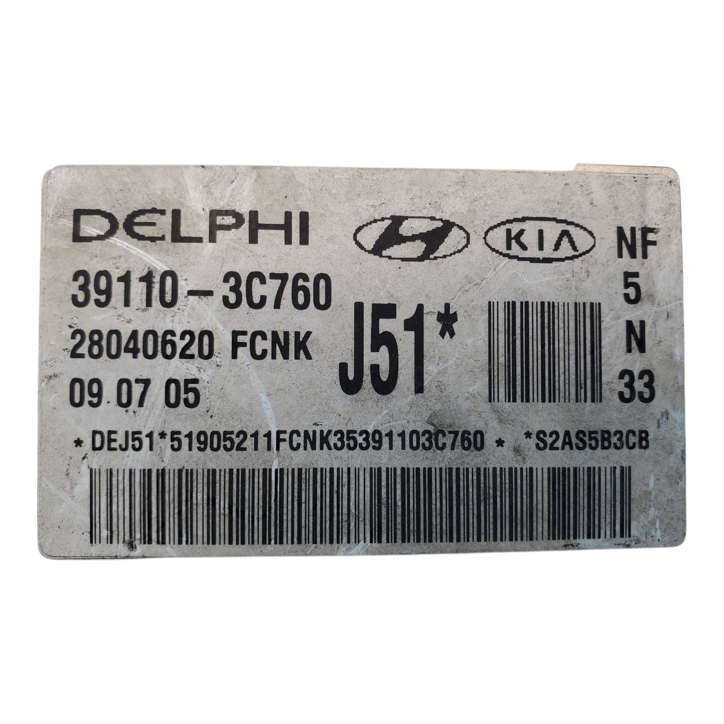 Engine ECM Control Module 3.3L Fits 06-08 SONATA 39110-3C760 391103C760