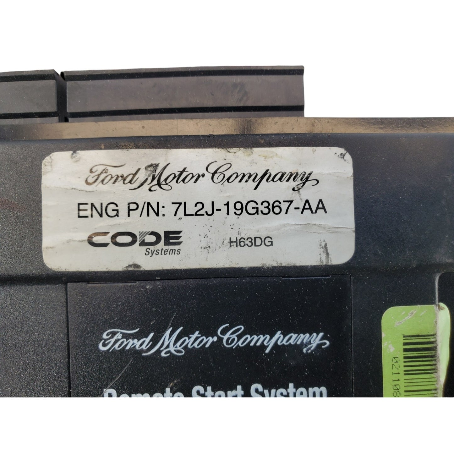 Ford Vehicle Security System Remote Keyless Entry Alarm Module 7L2J-19G367-Aa