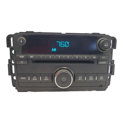 2006-2008 Chevy Chevrolet Impala Monte Carlo AM FM CD AUX Player Radio 15850677