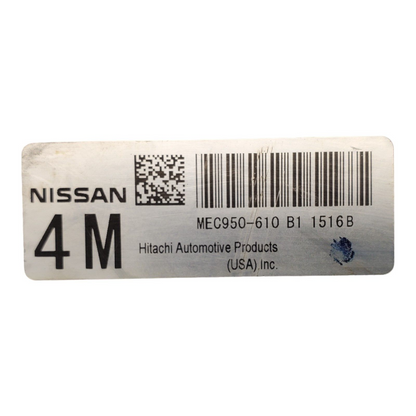 ✅2011-2012 Nissan Sentra Engine Computer Control Module ECU ECM 4M MEC950-610 B1