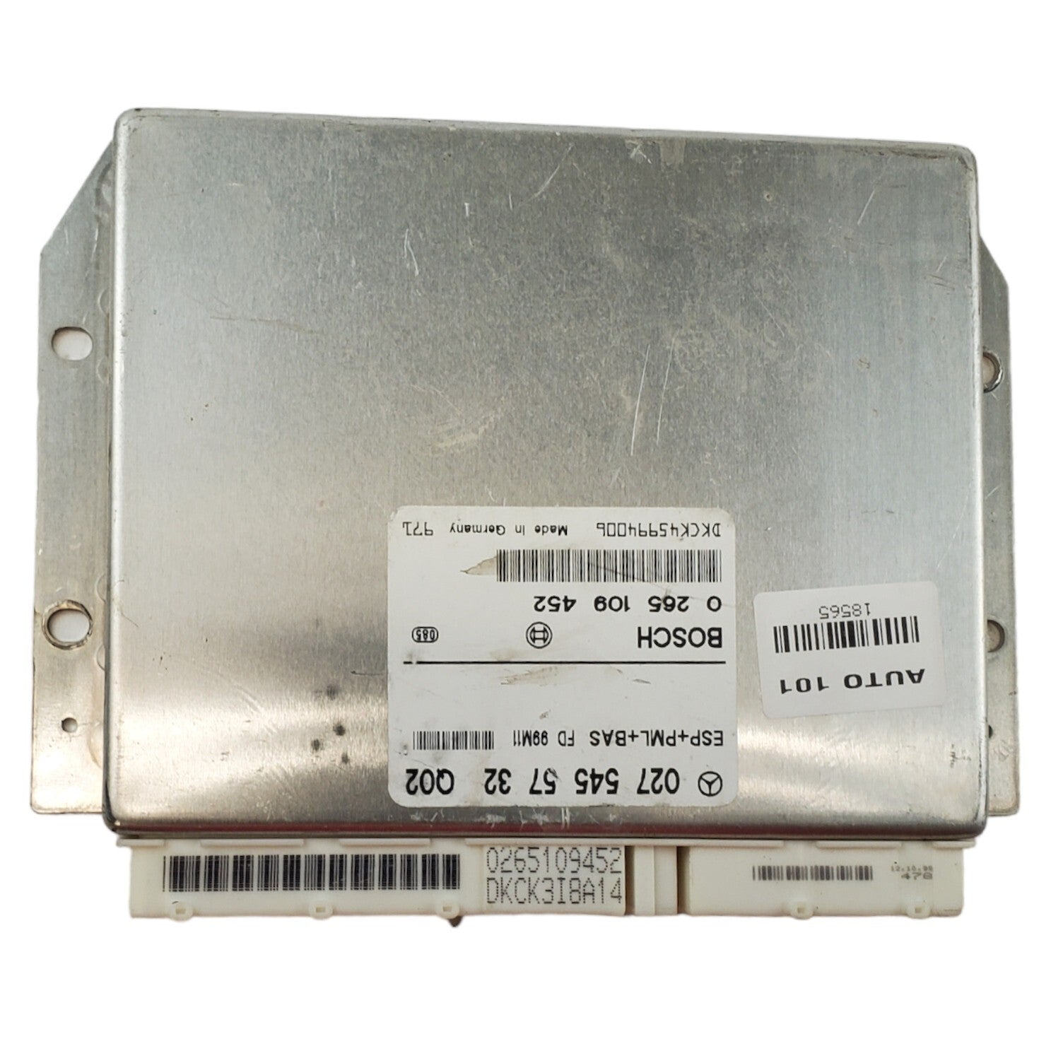 00-03 MERCEDES BENZ E-CLASS ABS CONTROL MODULE 027 545 57 32 Q02