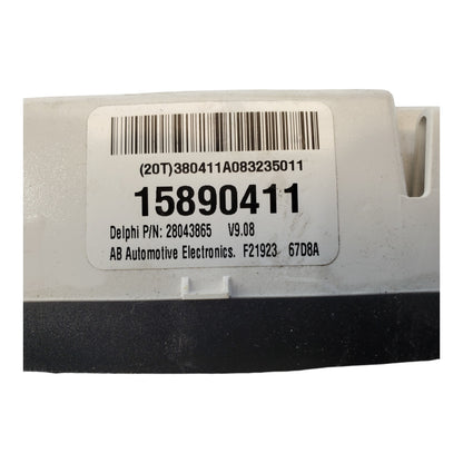 2005-2010 Chevrolet Cobalt Pontiac G5 Heater A/C Climate Control 15890411 OEM