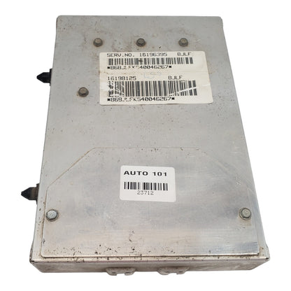 Astro Safari Van 1994 - 1995 Engine Computer 16196395 