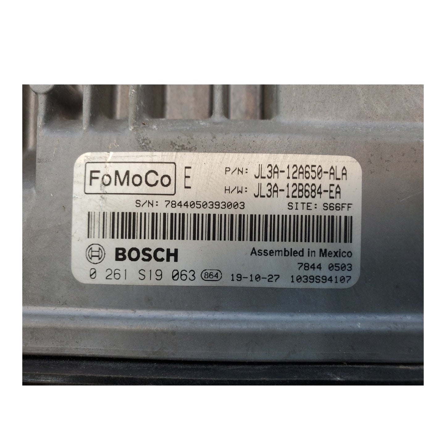 2018 2019 2020 FORD F150 ECM ELECTRONIC CONTROL MODULE 2.7L JL3A-12A650-ALA