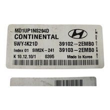 11-13 Mazda 3 2.0 Engine Computer Control Module ECM ECU 391022EMB0 OEM