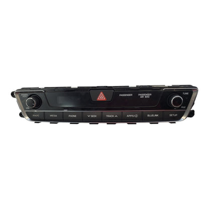 15-17 HYUNDAI SONATA CLOCK RADIO CONTROL ASSEMBLY OEM 94510-C2530