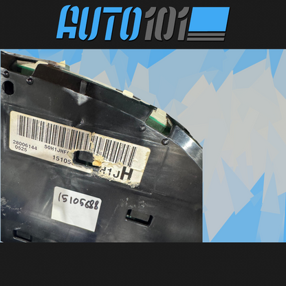 03-07 Chevy Sierra Silverado Instrument Cluster  - 15105688 Programmed Mileage