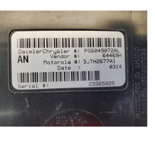 2004 Dodge Dakota P56049072AL  Body Module BCM CTM