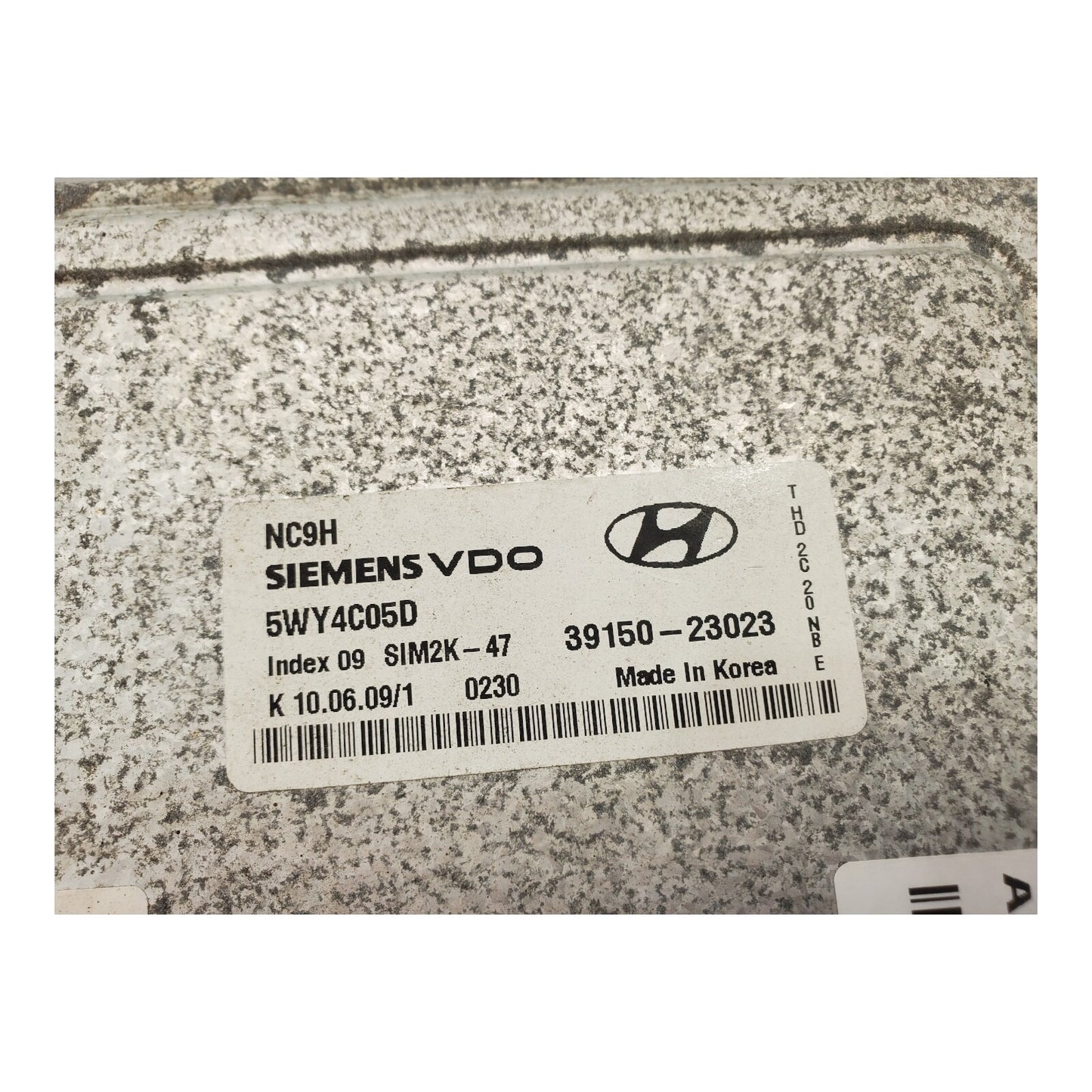 2007-10 Hyundai Elantra Engine Control Module Computer 39150-23023 