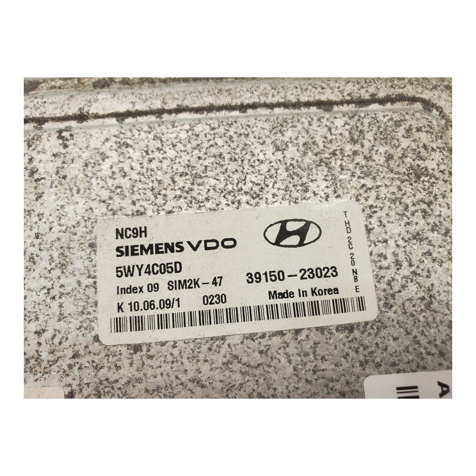 2007-10 Hyundai Elantra Engine Control Module Computer 39150-23023 