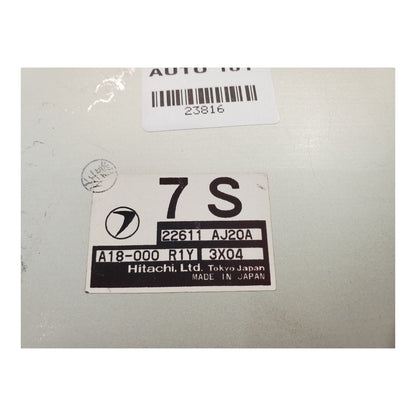 04 Subaru Legacy ECM ECU Engine Control Module Computer 22611 AJ20A 