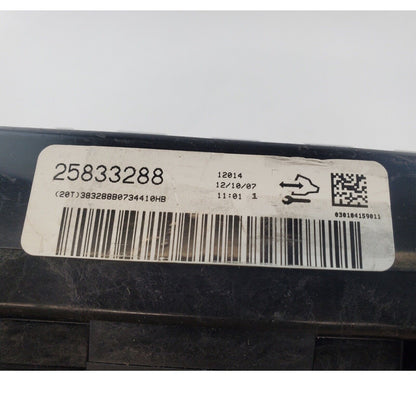 07-09 TORRENT  25833288 AC Temperature Control Without Heated Seat