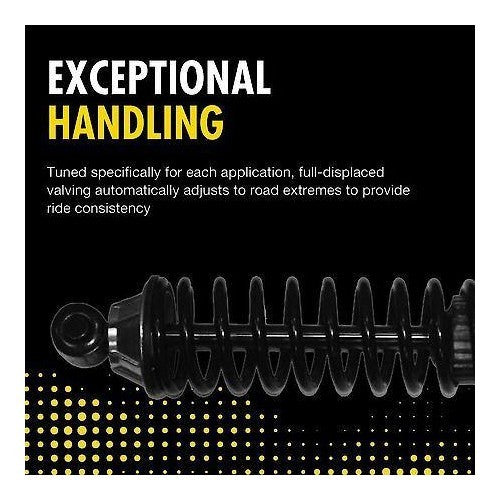 1994-2002 Dodge Rear Suspension Shock Absorber, Coil Spring Assembly Pack of 2