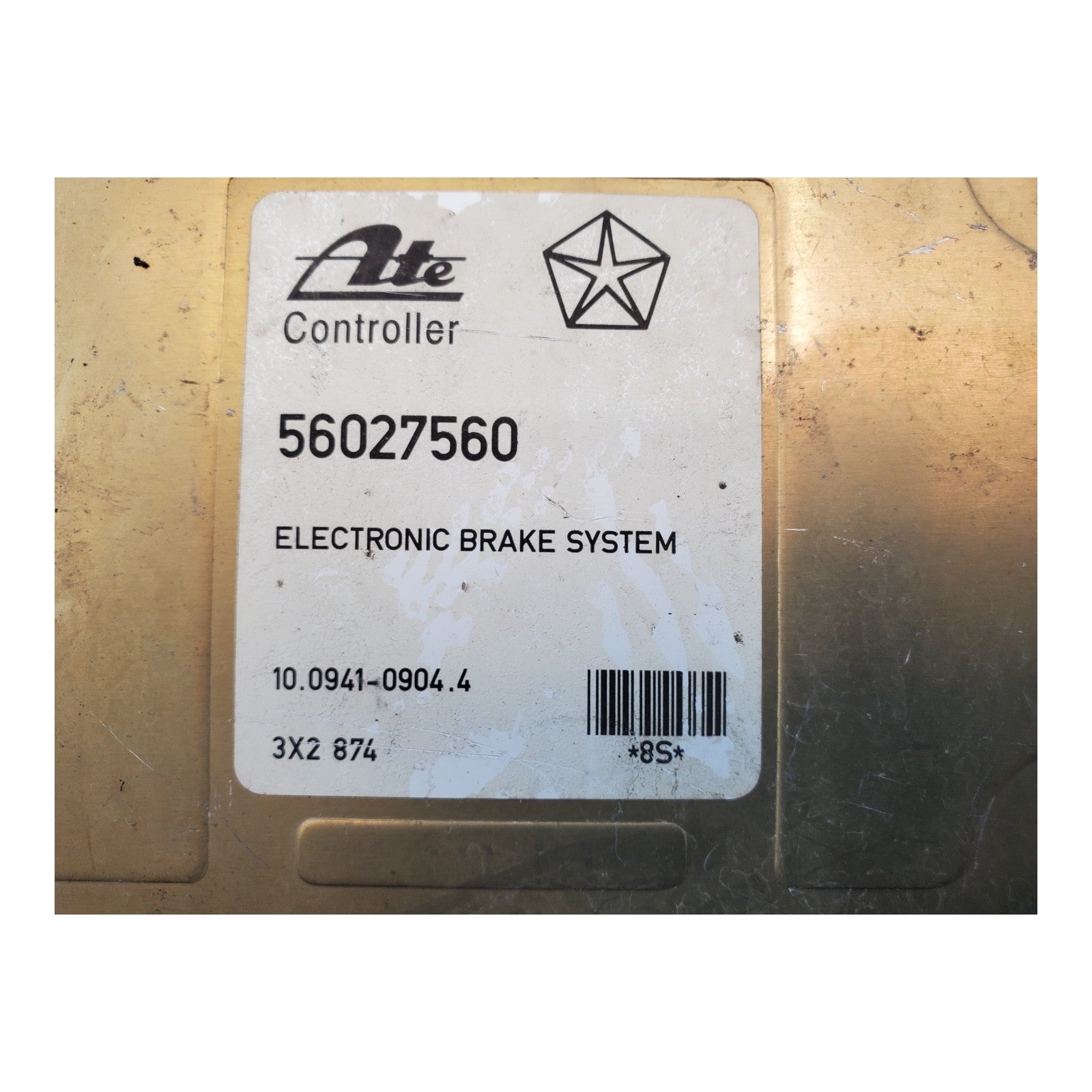 1994 Jeep Grand Cherokee ABS Anti Lock Brake Module 56027560 Oem