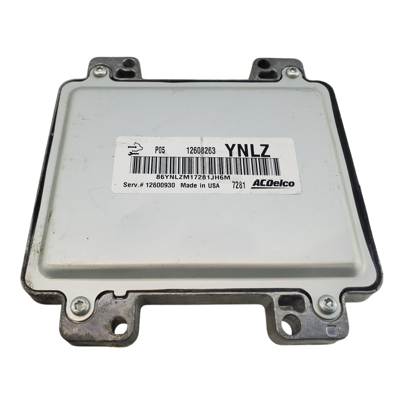 2006-2009 Buick Lucerne Engine Control Module PCM 12608263 YNLZ OEM broken!