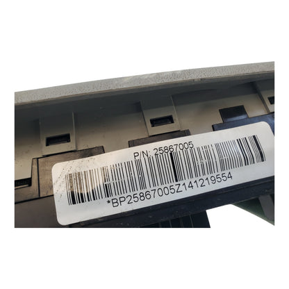 06-09 GMC Envoy Trailblazer Drivers Side Window Switch Unit 25867005 OEM GRAY