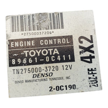 2002 Toyota Sequoia 89661-0C411 Computer Brain Engine Control ECU ECM EBX Module
