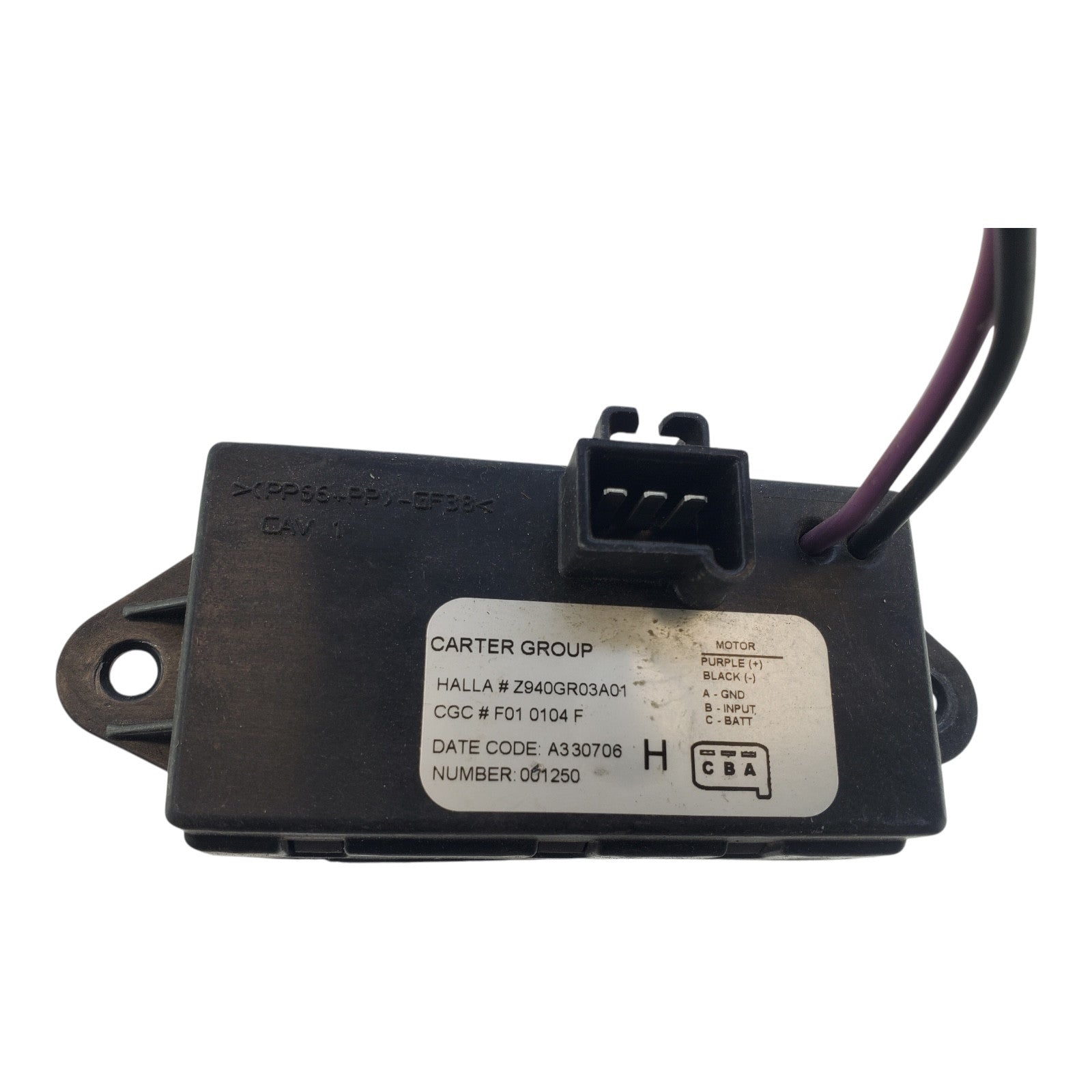 03 - 06 Cadillac GMC Chevrolet REAR AC Blower Motor Resistor Control Module OEM