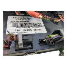 01 - 09 MERCEDES W209 C230 CLK350 REAR TRUNK SAM FUSE RELAY BOX A2095450701 OEM
