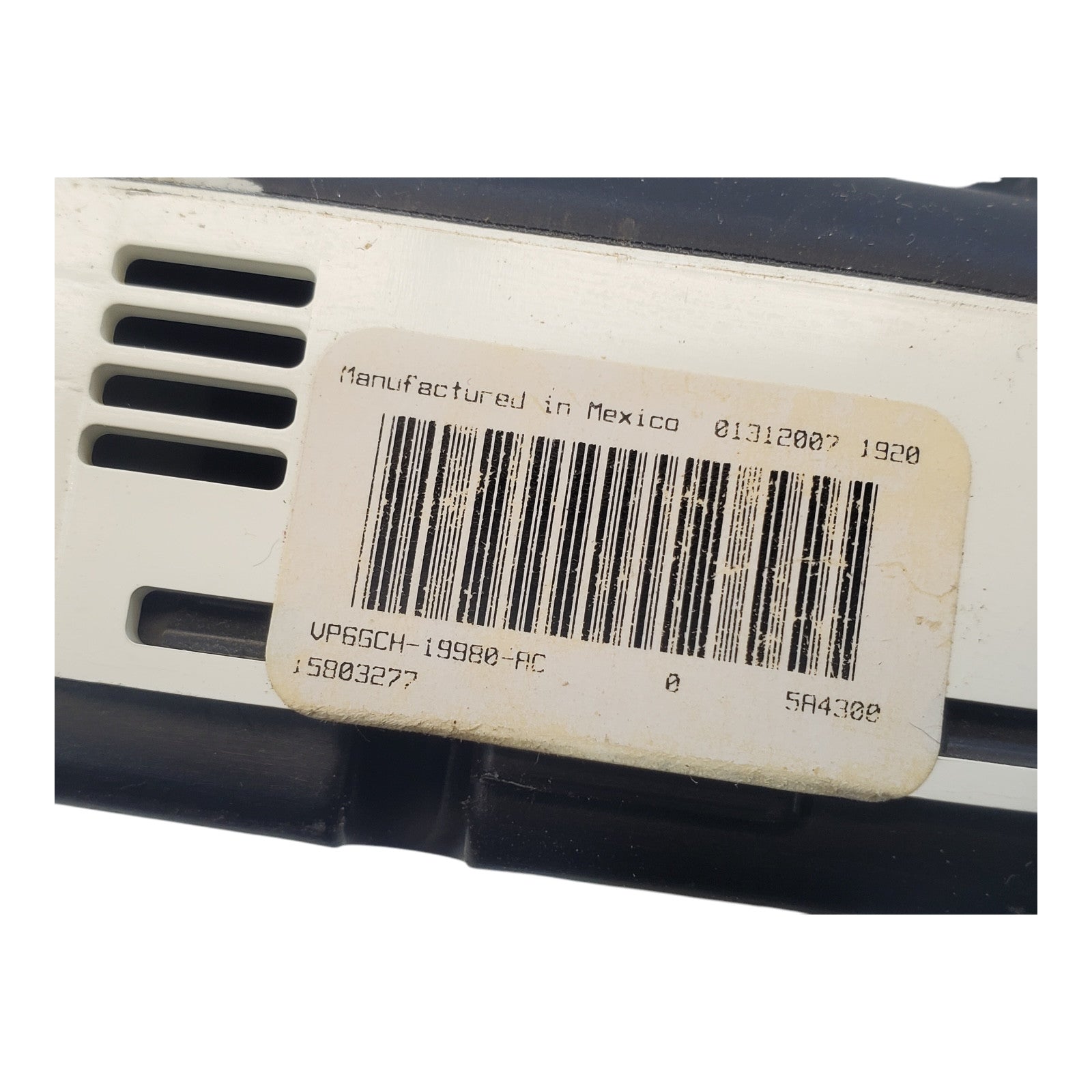 2006-07 Saturn Vue Heater AC Climate Control Module 15803277