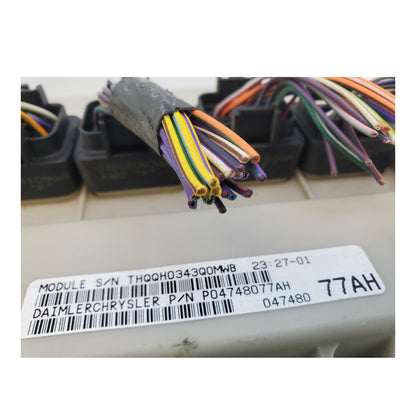 03 TOWN & COUNTRY CARAVAN Body Control MODULE BCM 04748077AH P04748077AH
