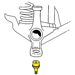 1985-2018 Jeep Front Lower Suspension Ball Joint