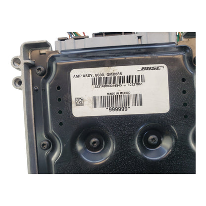 OEM 2010 2011 2012 Chevrolet Malibu Bose Audio Sound System Amplifier 8600GMX386