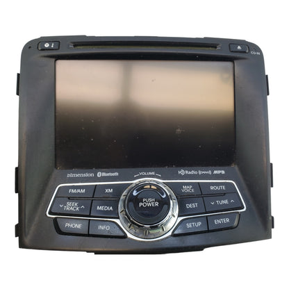 2011-2013 Hyundai Sonata Dimension GPS Navigation HD Radio 96560-3Q0054X
