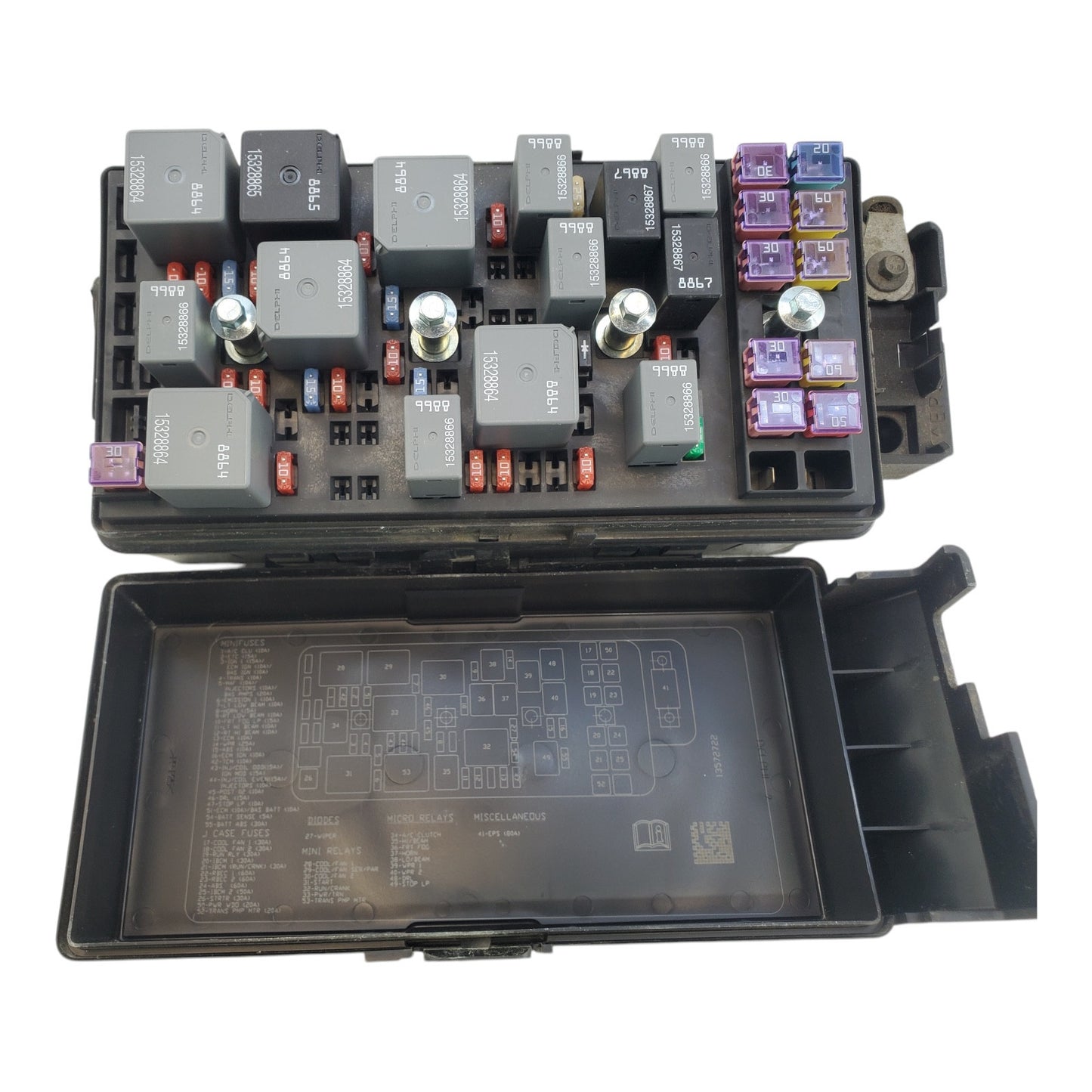 08-11 Chevrolet Malibu Fusebox Relay Module 25883009_02 OEM