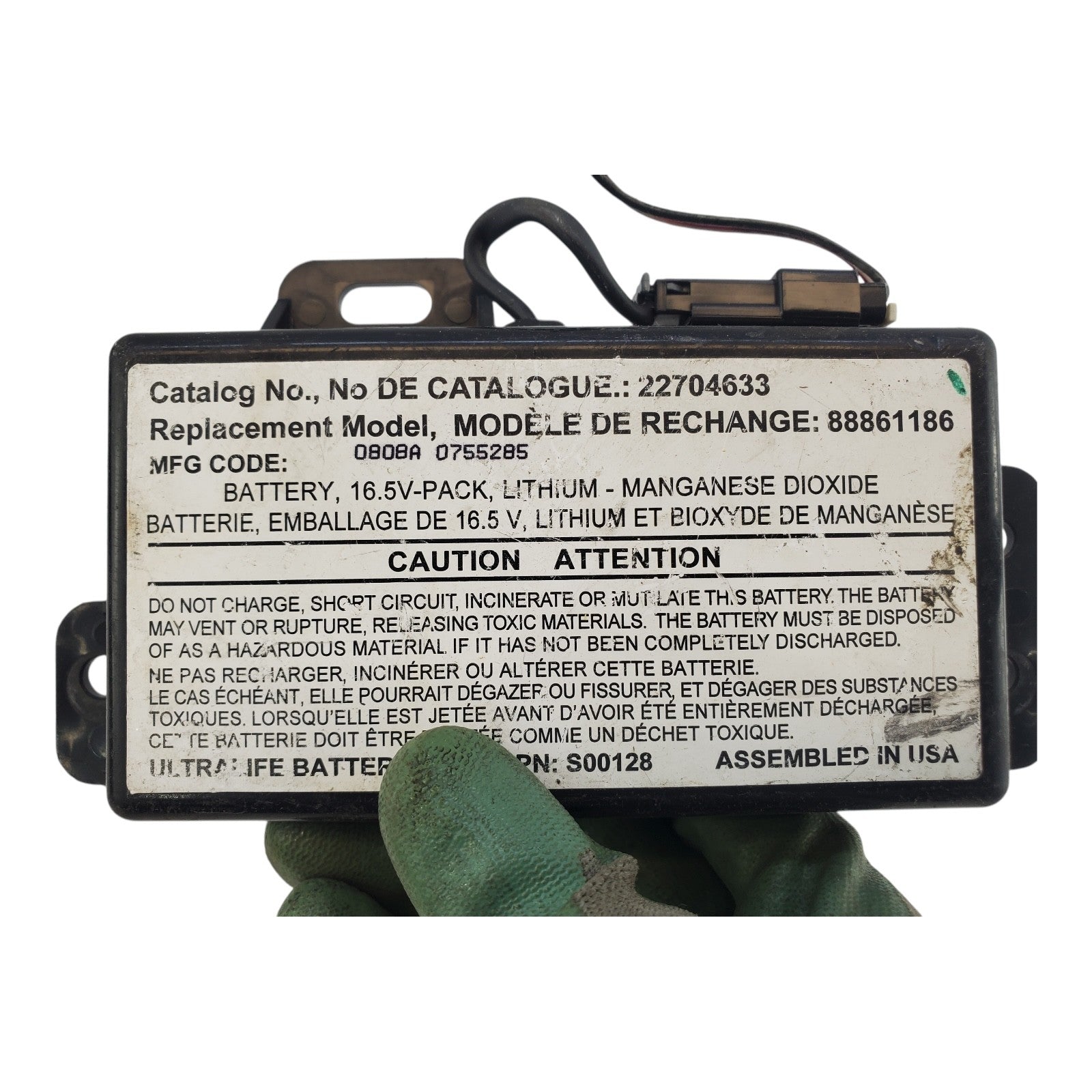 GM OnStar Power Source Battery Module Genuine OEM Part 22704633