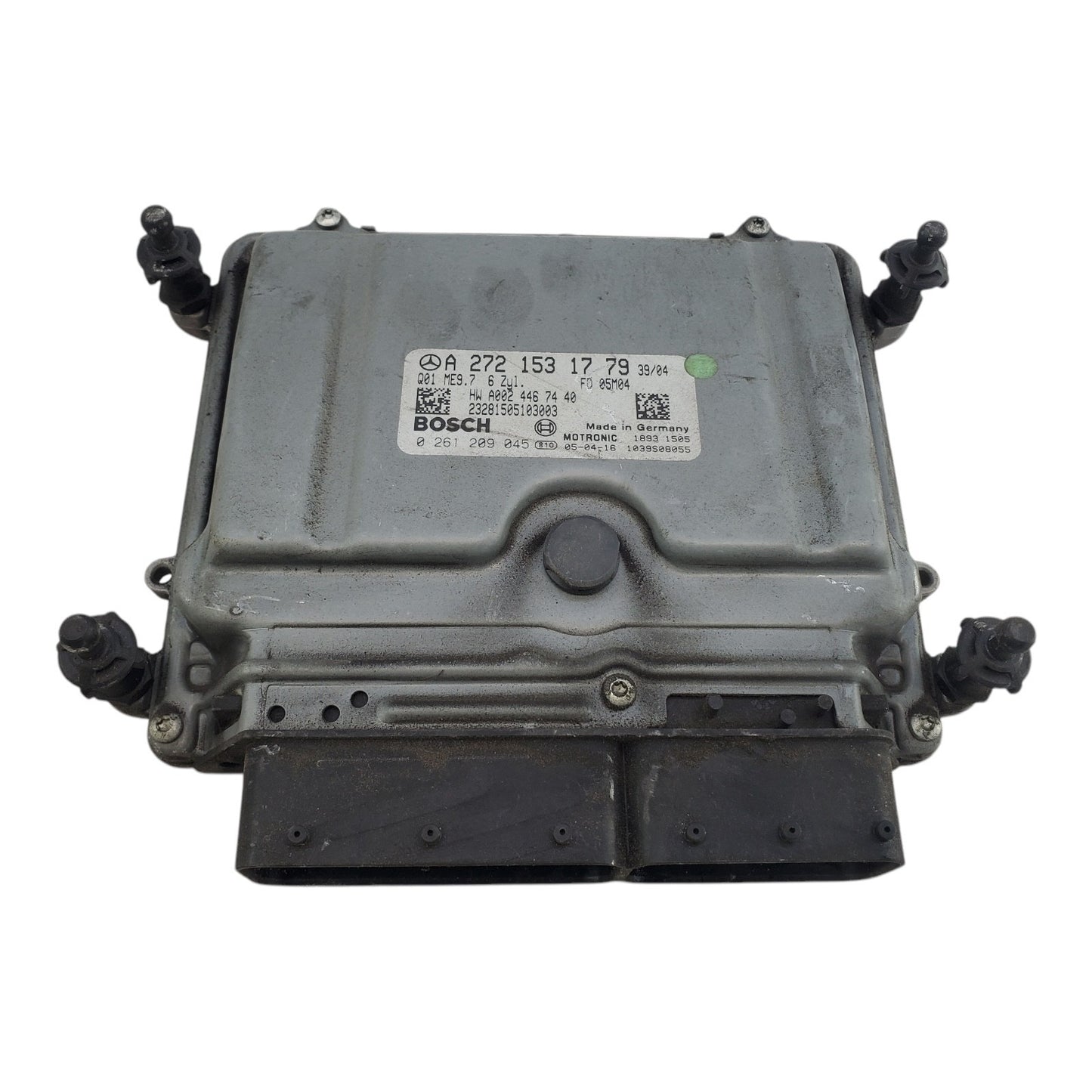 MERCEDES-BENZ 2006-2007 C230 203.052 ECU ECM ENGINE COMPUTER ME9.7  A 2721531779