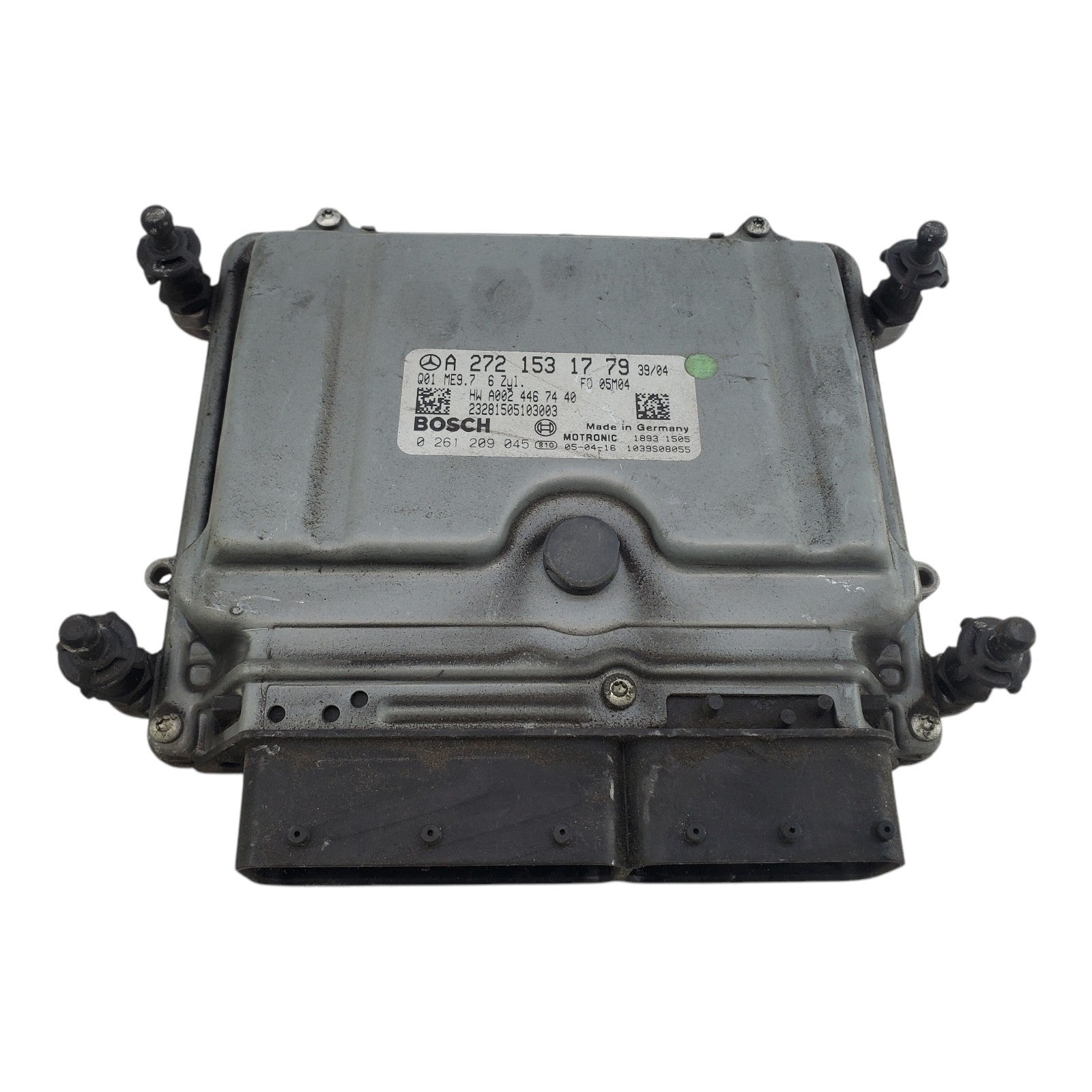 MERCEDES-BENZ 2006-2007 C230 203.052 ECU ECM ENGINE COMPUTER ME9.7  A 2721531779