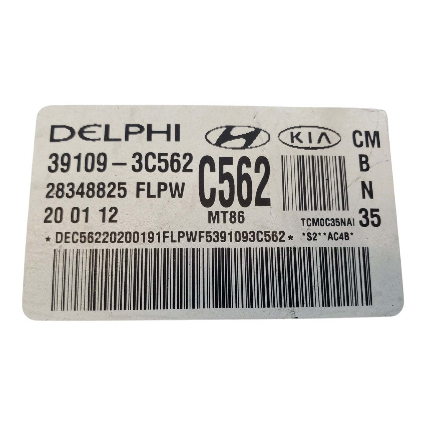 10 11 12 Hyundai Santa Fe 39109-3C562 Computer Engine Control ECU ECM Module