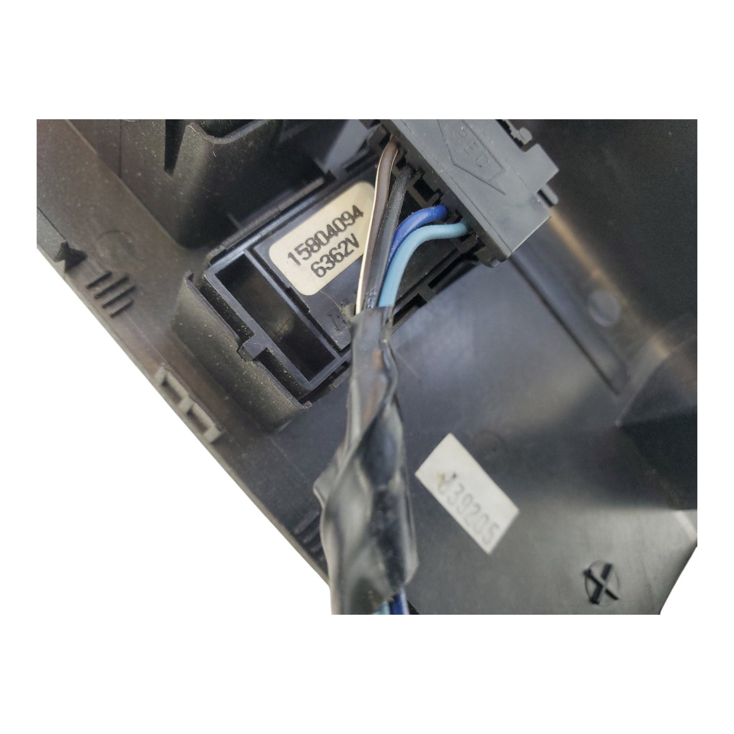 DAMAGE 07-09 Silverado Sierra LH RH Front Window Switch Pair 15924294 25836981