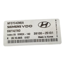 06-08 HYUNDAI SONATA COMPUTER BRAIN ENGINE CONTROL ECU ECM MODULE 39100-25131