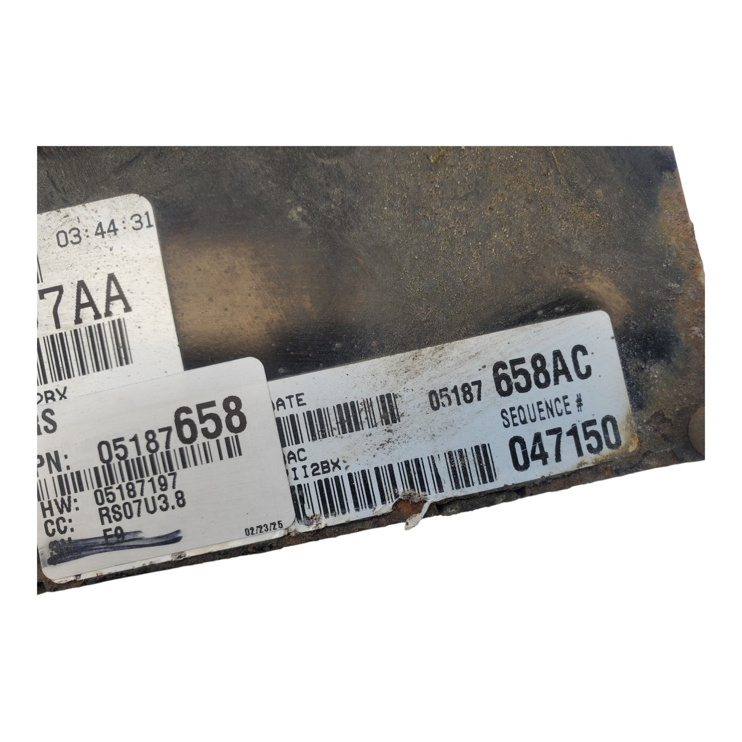 07 CARAVAN ENGINE ECM ELECTRONIC CONTROL MODULE 3.3L 3.8L P05187658AC 05187658AC