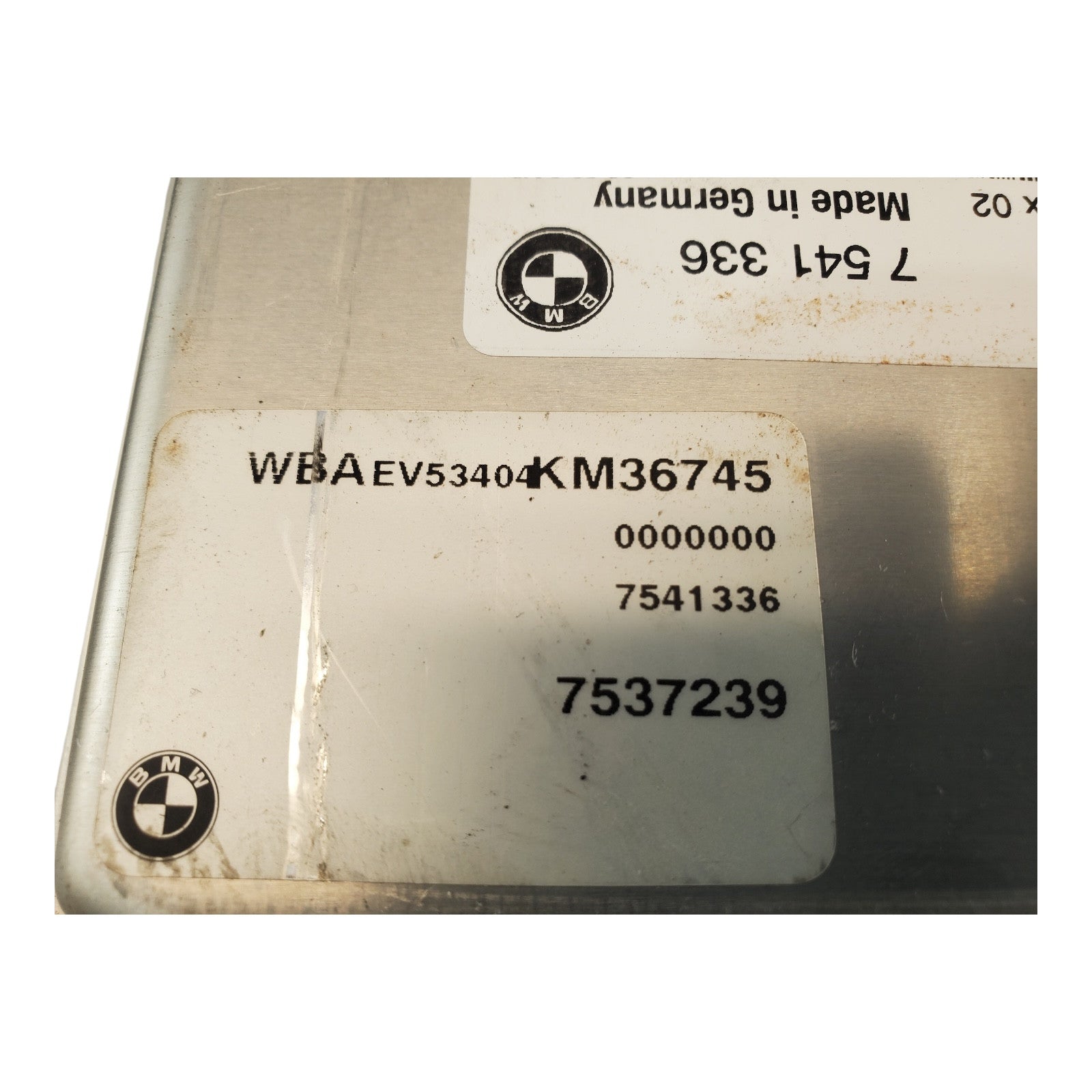 04 BMW 330i Engine Control Module 7541336