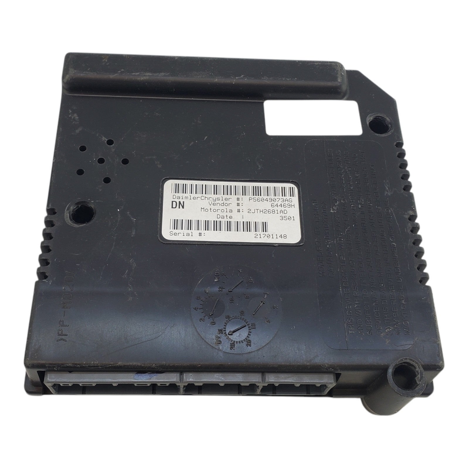 2002 2003  Dodge Durango Body Control Module BCM CTM P56049073AG