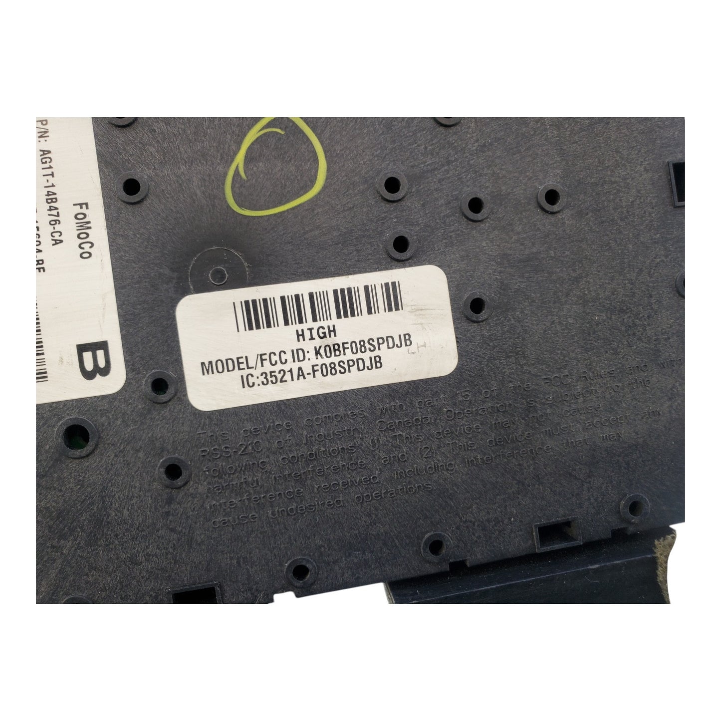 2010 MERCURY MILAN 2.5L MULTIFUNCTION FUSE BOX MODULE OEM, 9E5T-15604-BE