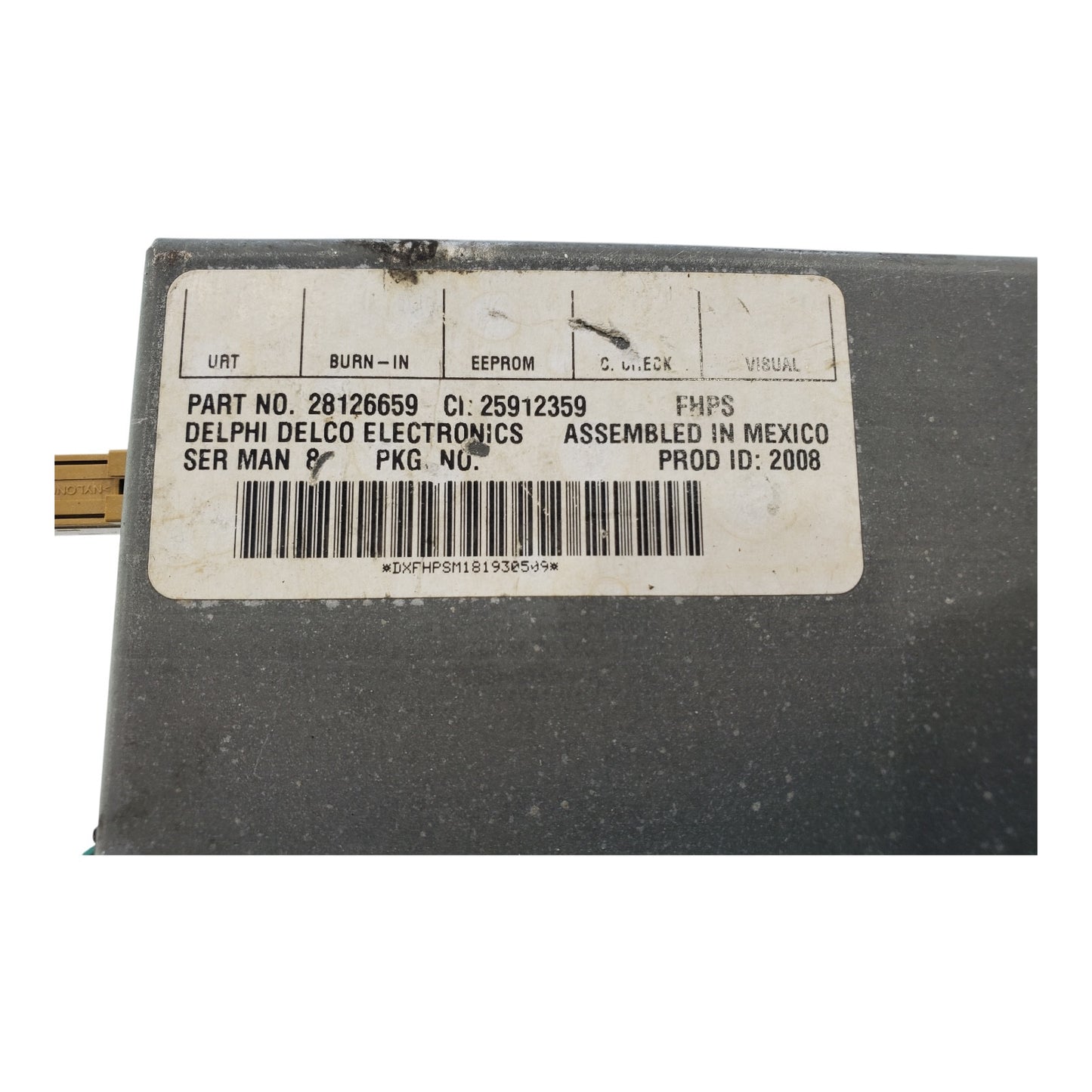2008-2010 SATURN VUE XM SATELLITE RADIO RECEIVER MODULE OEM 28126659