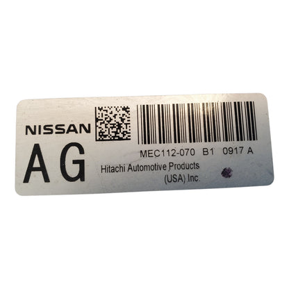 2011 NISSAN ALTIMA 2.5L A/T  ENGINE CONTROL MODULE ECU ECM PCM OEM MEC112-070B1