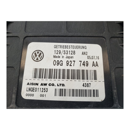 16 VOLKSWAGEN JETTA Transmission MODULE 09G927749AA